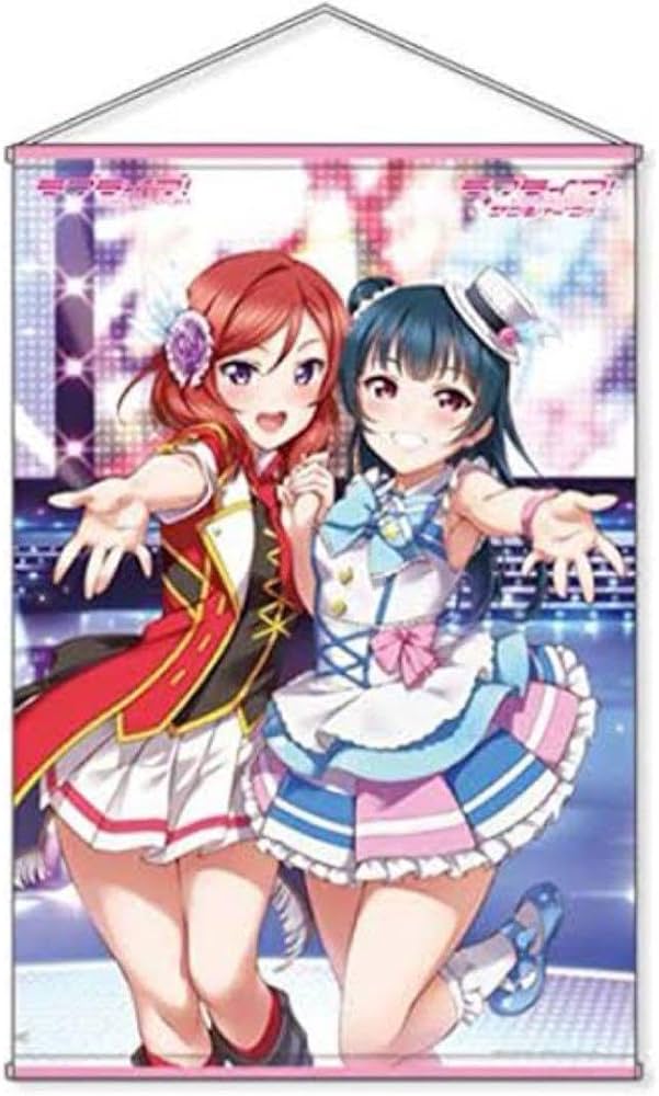 Amazon.co.jp: ラブライブ！西木野真姫&津島善子 B1タペストリー : ホビー